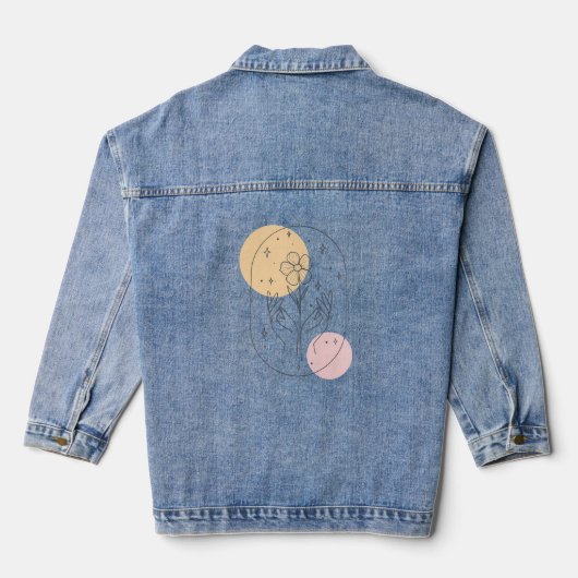 Bloem Denim Jacket (Achterkant)