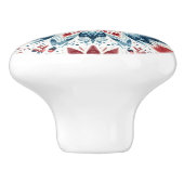 Bloem der Onafhankelijkheid Keramische Knop (Zijkant)