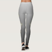 Bloem Des Levens - Bloesems Mandala 1 Leggings (Achterkant)