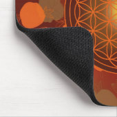bloem des levens, chakra,zen,heilige geometrie, muismat (Hoek)