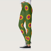 Bloem Des Levens - Geometrische Bloesem 4 Leggings (Links)
