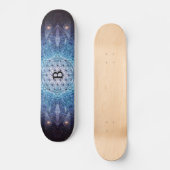 Bloem des Levens / Gepersonaliseerd Spiritueel Cad Skateboard (Voorkant)