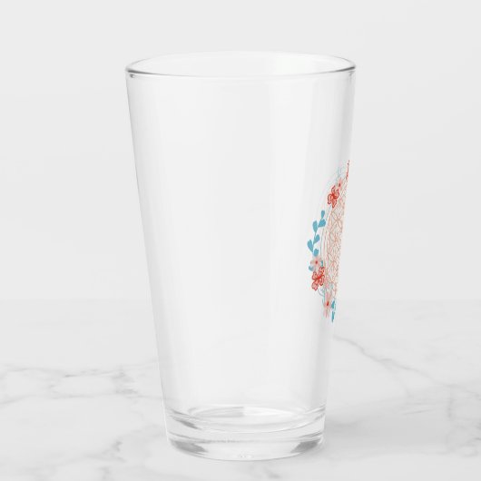 bloem des levens glas (Rechts)
