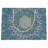 Bloem Des Levens - Mandala India-stijl 1 Groot Cadeauzakje (Voorkant)