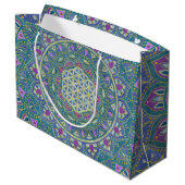Bloem Des Levens - Mandala India-stijl 1 Groot Cadeauzakje (Achterkant Gekanteld)