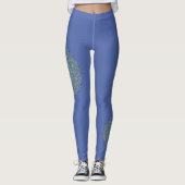 Bloem Des Levens - Mandala India Stijl 1 Leggings (Voorkant)
