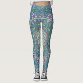 Bloem Des Levens - Mandala India Stijl 1 Leggings (Voorkant)