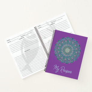 Bloem Des Levens - Mandala India Stijl 1 Notitieboek
