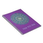 Bloem Des Levens - Mandala India-stijl 1 Notitieboek (Rechterzijde)