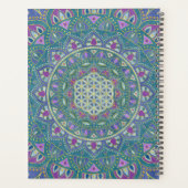 Bloem Des Levens - Mandala India Stijl 1 Planner (Achterkant)