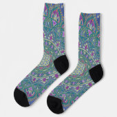 Bloem Des Levens - Mandala India Stijl 1 Sokken (Links)