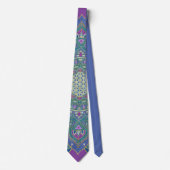 Bloem Des Levens - Mandala India Stijl 1 Stropdas (Voorkant)