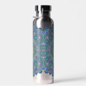 Bloem Des Levens - Mandala India Stijl 1 Waterfles (Rechts)
