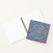 Bloem Des Levens - Mandala India Stijl 2 Notitieboek (Binnen)