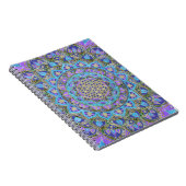 Bloem Des Levens - Mandala India Stijl 2 Notitieboek (Rechterzijde)