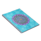 Bloem Des Levens - Mandala India Stijl 2 Notitieboek (Rechterzijde)