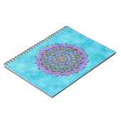 Bloem Des Levens - Mandala India Stijl 2 Notitieboek (Linkerzijde)