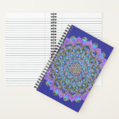 Bloem Des Levens - Mandala India Stijl 2 Notitieboek (Binnen)