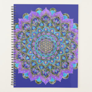 Bloem Des Levens - Mandala India Stijl 2 Planner