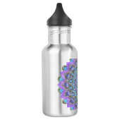 Bloem Des Levens - Mandala India Stijl 2 Waterfles (Links)