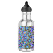 Bloem Des Levens - Mandala India Stijl 2 Waterfles (Rechts)