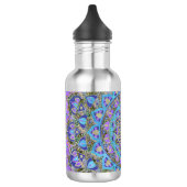 Bloem Des Levens - Mandala India Stijl 2 Waterfles (Links)
