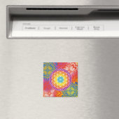 Bloem des levens mandala zen magneet (Insitu (Vaatwasser))