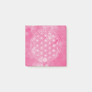 Bloem des levens post-it® notes