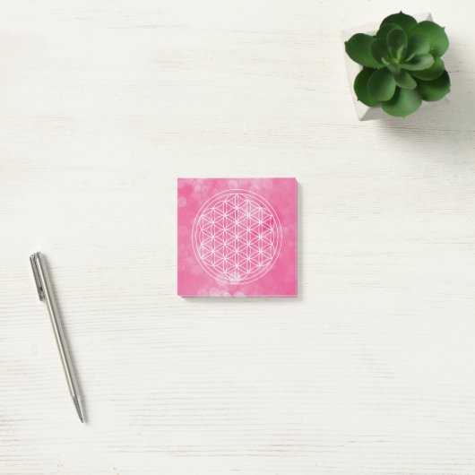 Bloem des levens post-it® notes (Kantoor)
