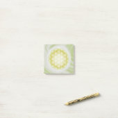 Bloem des levens post-it® notes (Op bureau)