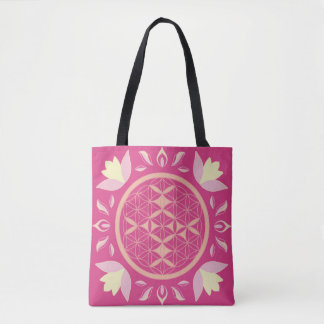 bloem des levens tote bag