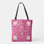 bloem des levens tote bag (Achterkant)
