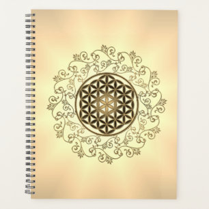 Bloem Des Levens - Vintage Ornamenten Mandala 2 Planner