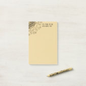 Bloem Des Levens - Vintage Ornamenten Mandala 2 Post-it® Notes (Op bureau)