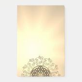 Bloem Des Levens - Vintage Ornamenten Mandala 2 Post-it® Notes (Voorkant)