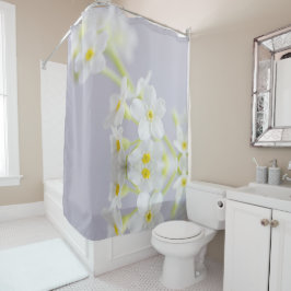 bloem dicht douchegordijn