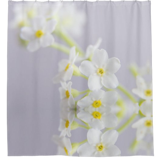 bloem dicht douchegordijn (Voorkant)