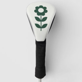 Bloem Diep Bos Groen Ivoren Witte Driver Golfheadcover