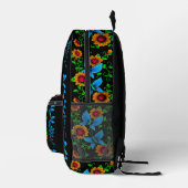 Bloem Doodle Bedrukte Rugzak (Rechts)