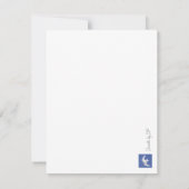 Bloem Doodle - Blanco kaart (Achterkant)