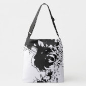 Bloem Doodle Crossbody Tas (Achterkant)