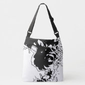 Bloem Doodle Crossbody Tas (Voorkant)
