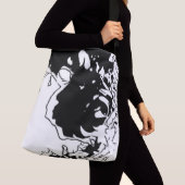 Bloem Doodle Crossbody Tas (Dichtbij)