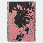 Bloem Doodle Deken (Voorkant Verticaal)