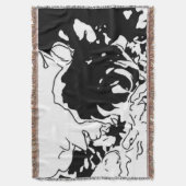 Bloem Doodle Deken (Voorkant Verticaal)