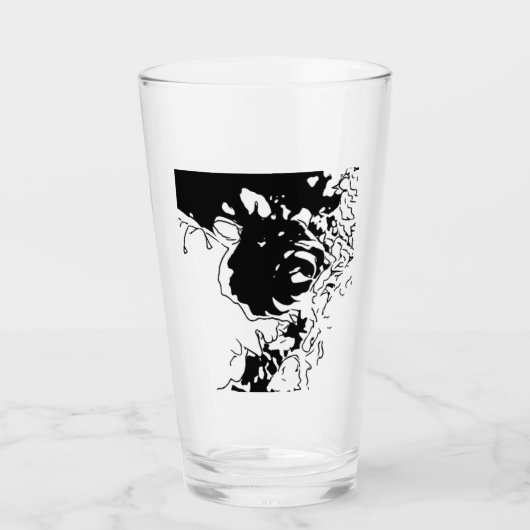 Bloem Doodle Glas (Voorkant)