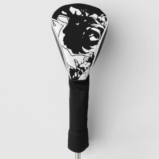 Bloem Doodle Golfheadcover (Voorkant)