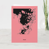 Bloem Doodle Kaart (Achterkant)