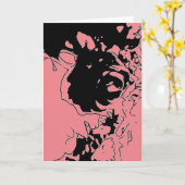 Bloem Doodle Kaart (Gele Bloem)