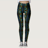 Bloem Doodle Leggings (Voorkant)